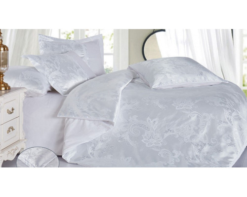 Постельное белье семейное Satin jacquard