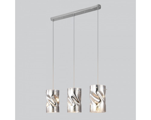 Подвесной светильник Eurosvet Spin 50184/3 хром