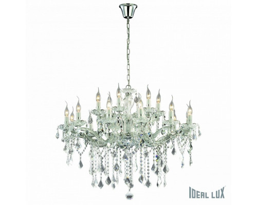 Подвесная люстра Ideal Lux FLORIAN FLORIAN SP18 CROMO