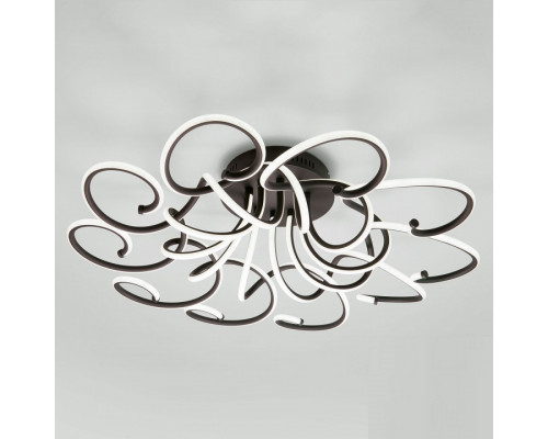 Потолочная люстра Eurosvet Rosca 90236/10 чёрный кофе Smart