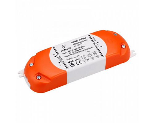 Блок питания Arlight  ARJ-SP36500-DIM (18W, 500mA, PFC, Triac)