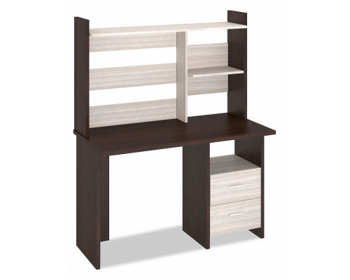 Стол компьютерный Домино Лайт СКЛ-Прям120+НКЛ-120