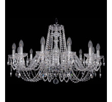 Подвесная люстра Bohemia Ivele Crystal 1402 1402/12/300/Ni