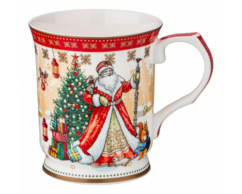 Кружка (400 мл) Дед Мороз и Снегурочка 415-2115