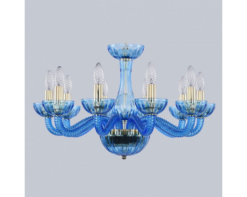 Подвесная люстра Bohemia Ivele Crystal Ivele Crystal 6 1311/10/200 G Aq/Aquamarime/M-1H