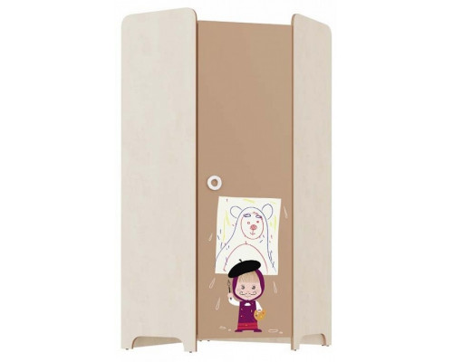 Шкаф платяной Маша и Медведь Happy Days