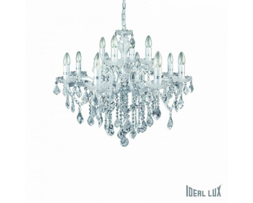 Подвесная люстра Ideal Lux FLORIAN FLORIAN SP12 CROMO