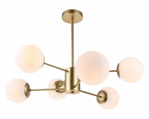 Люстра на штанге Natali Kovaltseva ALTO ALTO 75141/6C GOLD
