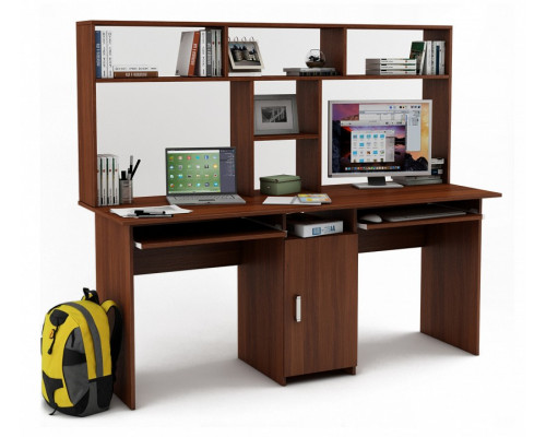 Стол компьютерный Лайт-10К СН