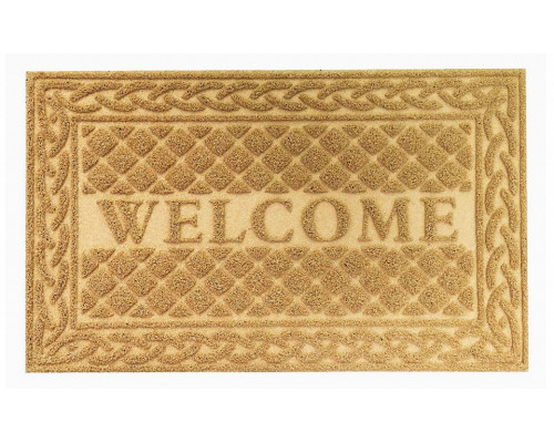 Коврик придверный (45х75 см) Welcome