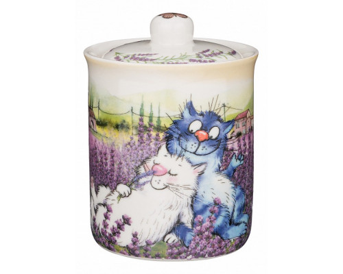 Банка для пищевых продуктов (7.5x9.5 см) Лаванда 104-740