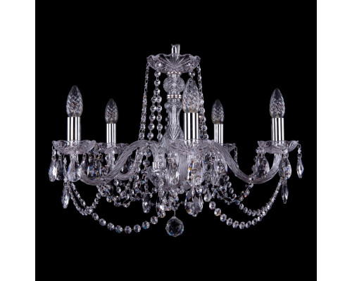 Подвесная люстра Bohemia Ivele Crystal 1402 1402/5/195/Ni