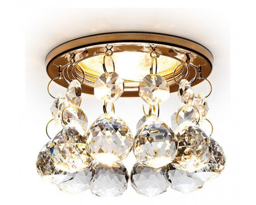 Встраиваемый светильник Ambrella Crystal K2051 K2051 CL/G