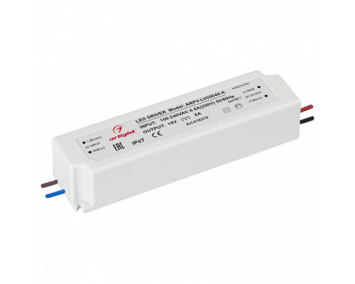 Блок питания Arlight  ARPV-LV05040-A (5V, 8.0A, 40W)