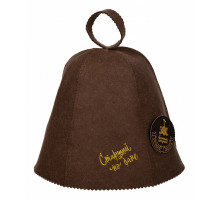 Шапка для бани универсальная Старший по бане