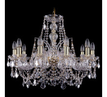 Подвесная люстра Bohemia Ivele Crystal 1411 1411/10/240/G/Leafs