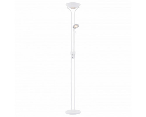 Торшер с подсветкой Arte Lamp Duetto A4329PN-2WH