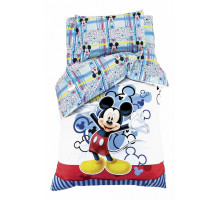 Постельное белье полутораспальное Микки Маус