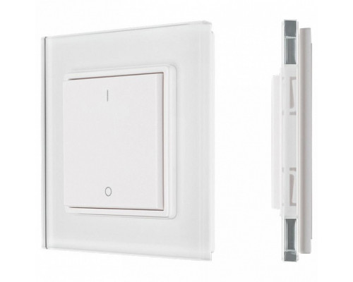 Панель-диммера клавишная накладная Arlight Knob SR-2833K1-RF-UP White (3V, DIM)