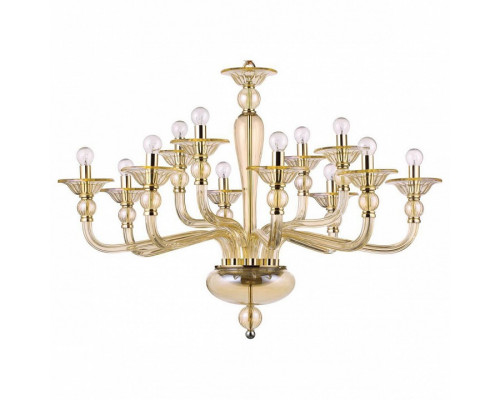 Подвесная люстра Ideal Lux Danieli DANIELI SP12 AMBRA