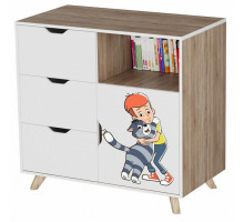 Тумба комбинированная Простоквашино Скандинавик