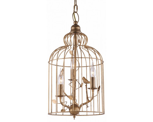 Подвесной светильник Arte Lamp Gabbia A1865SP-3BG