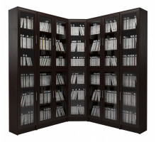 Шкаф книжный Мебелайн-16