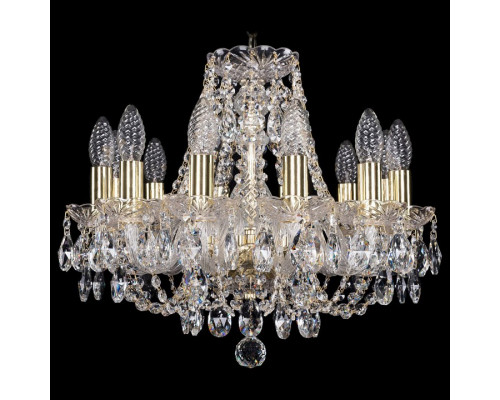 Подвесная люстра Bohemia Ivele Crystal 1406 1406/12/141/G