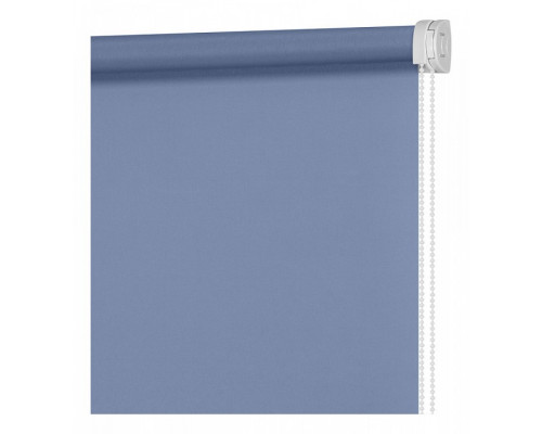 Штора рулонная (80x160 см) Плайн Васильковый