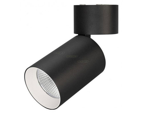 Светильник на штанге Arlight SP-POLO-SURFACE-FLAP-R85-15W Warm3000 (BK-WH, 40 deg) 027549