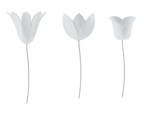 Набор из 9 фигур настенных (7.2x2.9x16.2 см) Bloomer 1012968-660