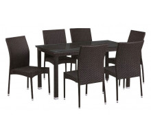 Набор уличный T256A/Y380A-W53 Brown 6Pcs