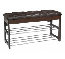 Банкетка-стеллаж для обуви Грейс