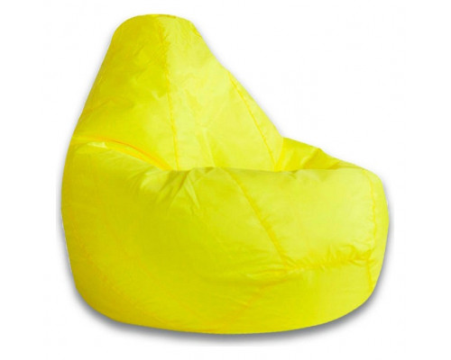 Кресло-мешок Желтое Оксфорд XL