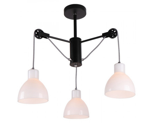 Люстра на штанге Imex 1230 MD.1230-3-S BK+CH