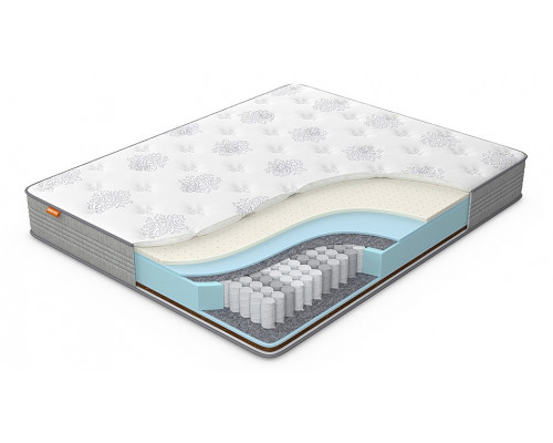 Матрас двуспальный Comfort Duos Middle/Hard (Grey) 2000х1800