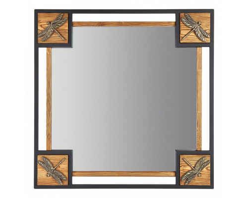Зеркало настенное (72x72 см) Стрекозы V20042