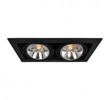 Встраиваемый светильник Arte Lamp Cardani A5935PL-2BK