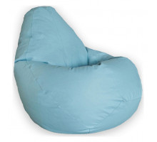 Кресло-мешок Голубая ЭкоКожа 2XL