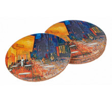 Набор из 4 подстаканников Ночная Терраса Кафе 898-129