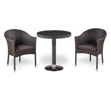 Набор уличный T504/Y350W-W2390 Brown 2Pcs