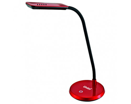 Настольная лампа офисная Uniel TLD-510 TLD-510 Red/LED/550Lm/4500K/Dimer