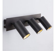 Спот Eurosvet Fleur 20066/3 LED черный/золото