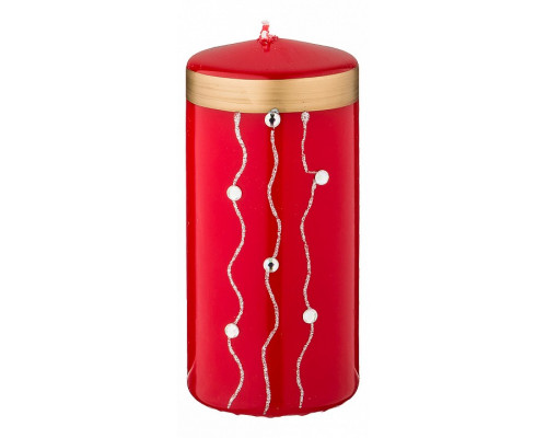 Свеча декоративная (7x15 см) Новый год