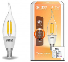 Лампа светодиодная Gauss Smart Home E14 4.5Вт 2700K 1260112