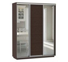 Шкаф-купе Экспресс Медиум (2 зеркала) Трио 2400x600x2400