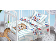 Постельное белье детское Мишка-Морячок