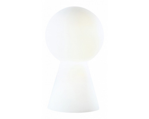 Настольная лампа декоративная Ideal Lux Birillo BIRILLO TL1 SMALL BIANCO