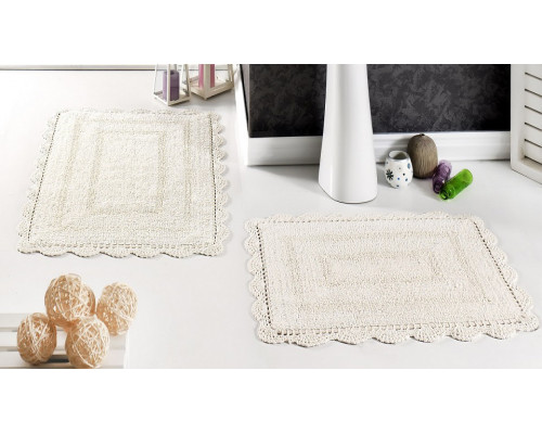 Набор из 2 ковриков для ванной EVORA