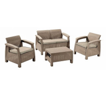 Набор уличный Yalta 2set AFM-1020B Beige/Cappuccino 4Pcs